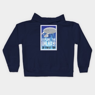 Explore The Galaxy Kids Hoodie